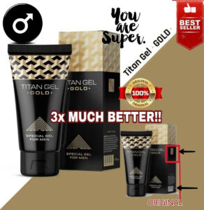 Titan Gel Gold Special Penis Enlargement Gel for Men in Sri Lanka - Perfume.