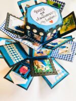 Explosion Box Black & Blue Colour