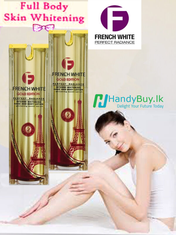 FRENCH WHITE GOLD EDITION INTENSE WHITENING DAY & NIGHT HAND & BODY LOTION