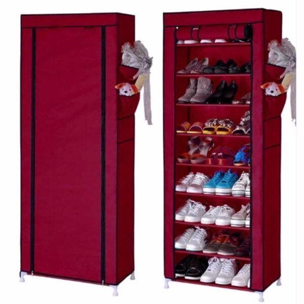 9 Layer shoe Rack With Cover