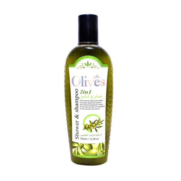 Roushun Olives Shampoo  2 In 1 – 400Ml
