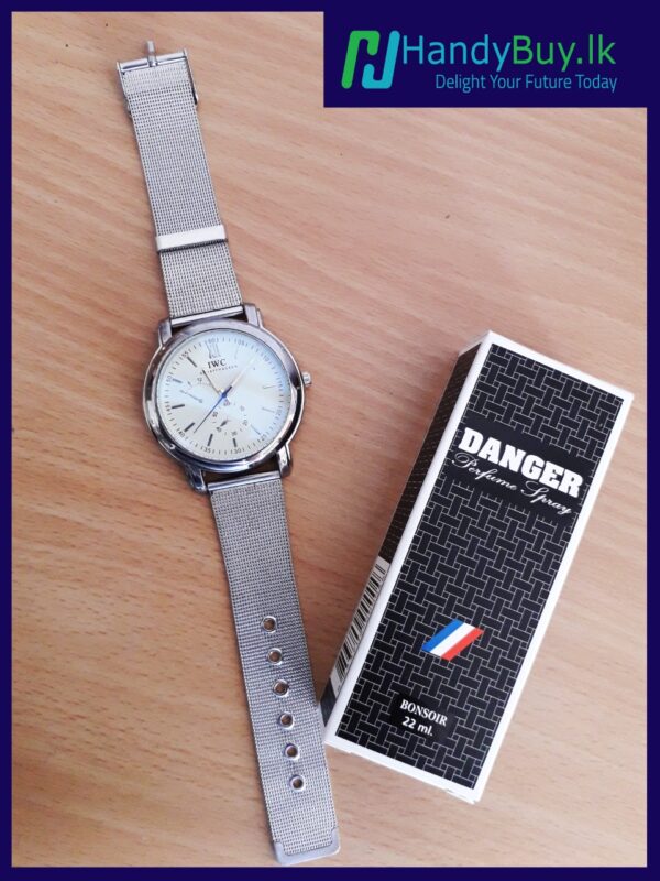 Paris imported mini perfume  & Ladies Wrist Watch
