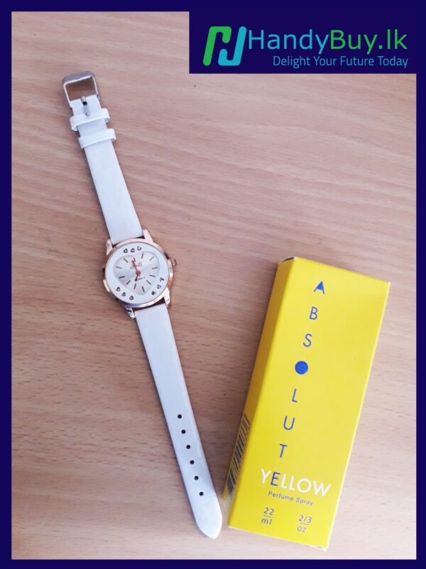Paris imported mini perfume & Ladies Wrist Watch