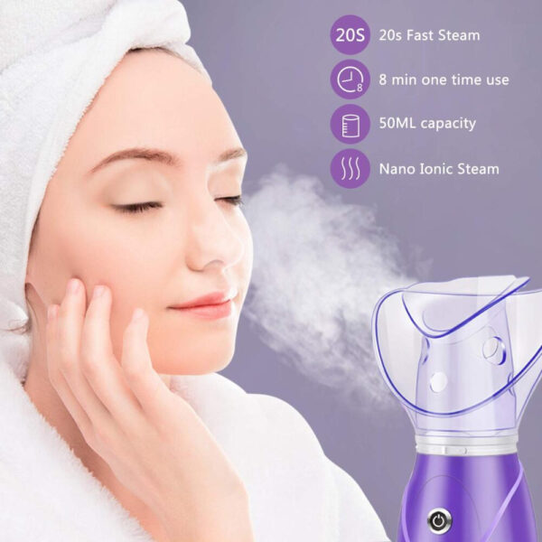 Face steamer ORIGINAL OSENJIE brand Professional Facial Steamer with High Quality Silicon Soft cover BY1078