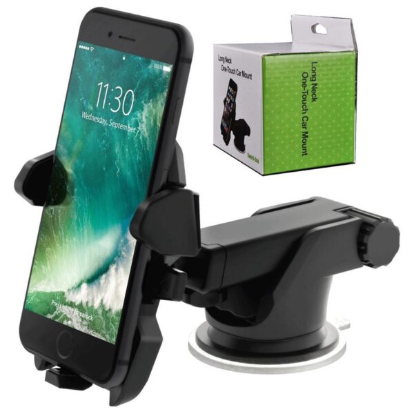 High quality Long Neck Car Mount Universal Phone Strong Suction Cup Holder