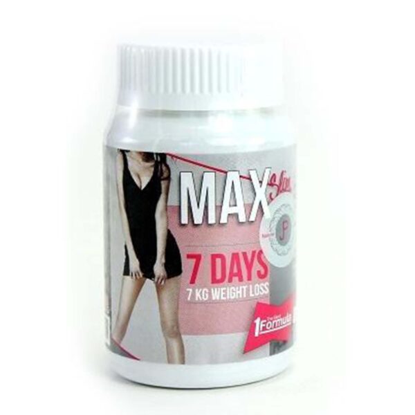 MAX  7 DAYS ( 7 KG WEIGHT LOSS SLIM CAPSULES 30PCS)