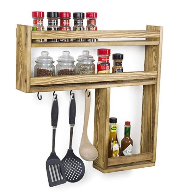 Kitchen wooden rack