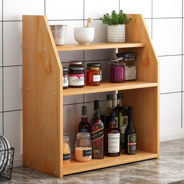 Kitchen wooden rack