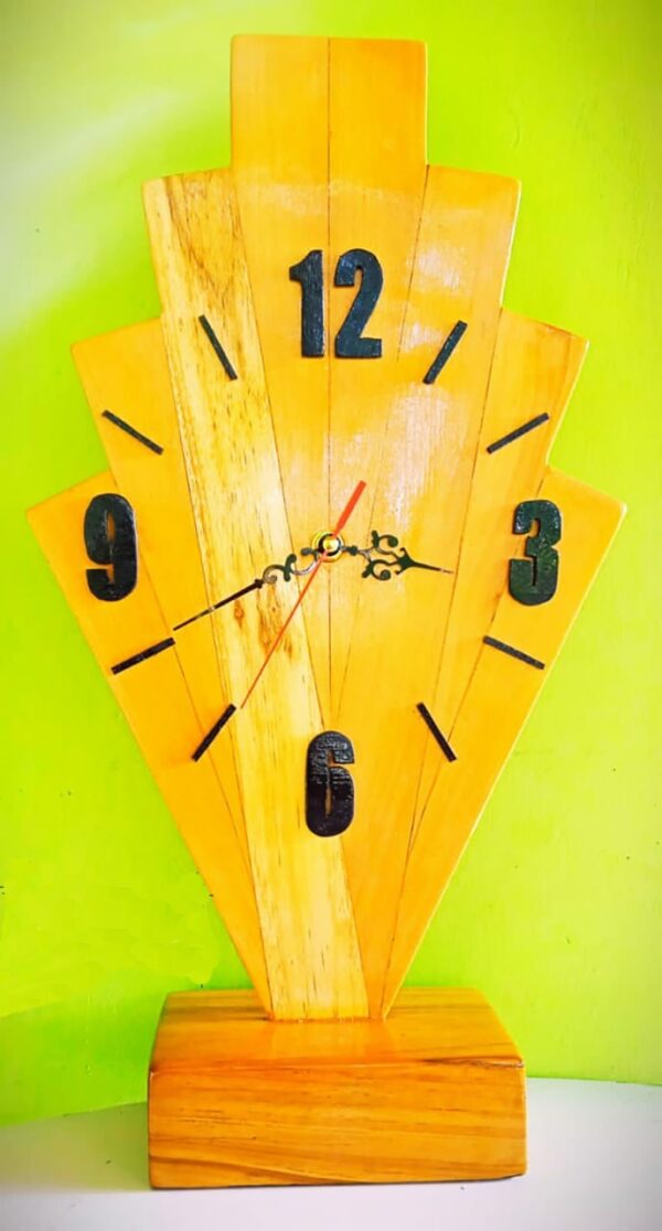 Wall clocks made of wood