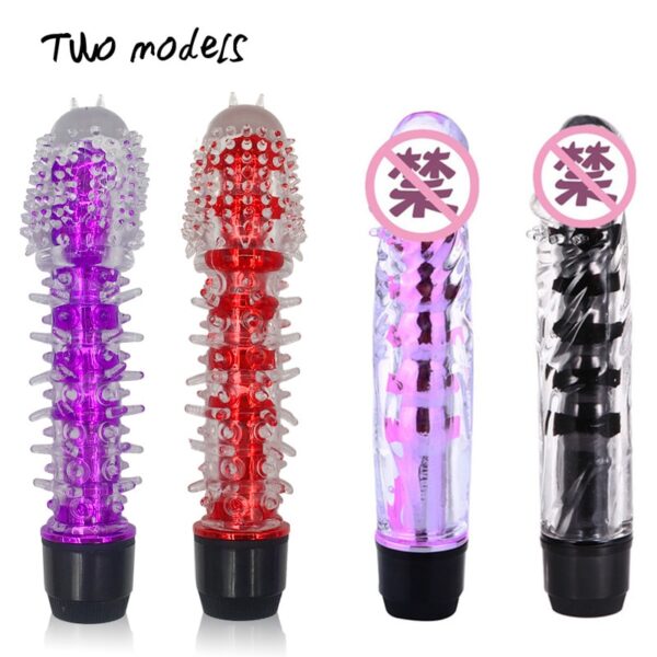 G-Spot Vibrator Jelly Dildo Penis Vibrator Clitoris Stimulator Massager in Sri Lanka - Sex Toys Sri Lanka