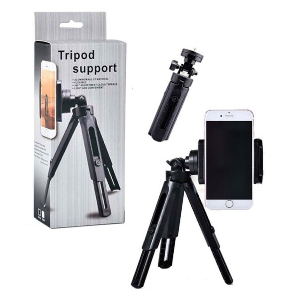 Tripod Support Mobile Phone Tripod 360 Degree Rotation