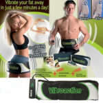 Vibroaction Massage Belt, Slimming Massage Belt, Vibro Shape, Suitable for The Abdomen, Legs, Thighs