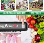 WELUV Automatic Food Vacuum Sealer Packing Machine For Food Preservation Kitchen Dry Moist 15 pack bags vacuum sealer - Image 3