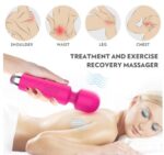 Silicone Wand Vibrator with 20 Frequencies and USB Rechargeable in Sri Lanka - Sex Toys Sri Lanka