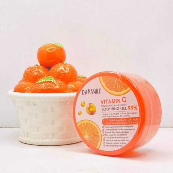 Dr.Rashel Vitamin C Brightening and Anti-Aging Soothing Gel 99% 300g - Dr.Rashel cream for skin care in Sri Lanka at a great price