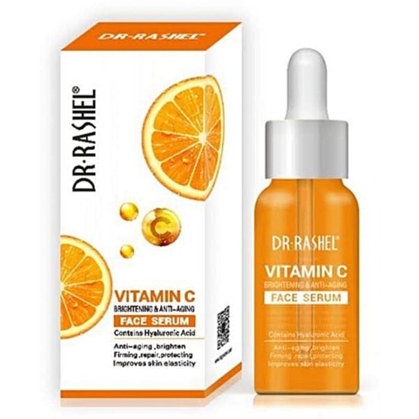 Dr Rashel Vitamin C Face Serum - Hyaluronic Acid, Brightening and Anti Aging - 1.69 oz - Skin Care Product by Dr Rashel Sri Lanka