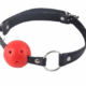 PU Leather Band Red Ball Mouth Gag in Sri Lanka for BDSM play