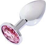 Beginners Stainless Steel Butt Plug (Size M) - Sex Toy in Sri Lanka