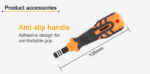 JAKEMY JM-8159 34 in 1 Screwdriver Ratchet Hand-tools for mobile accessories in Sri Lanka