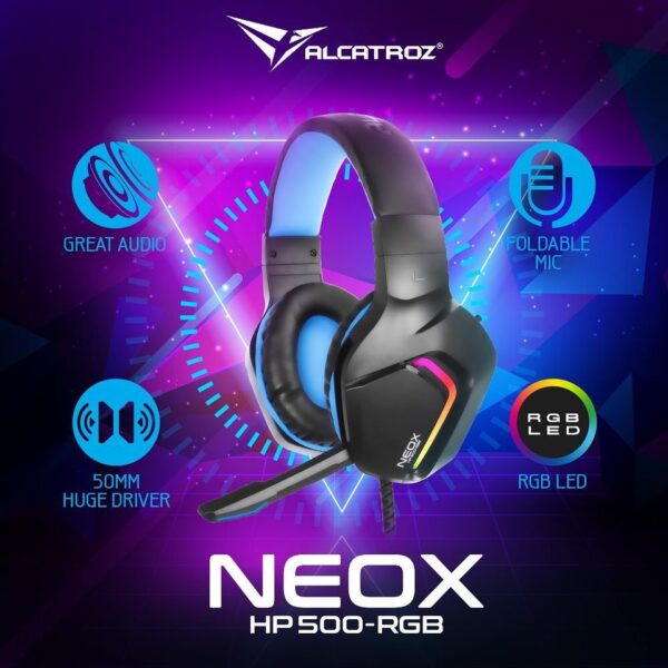Neox HP500 RGB Wired Gaming Headphone