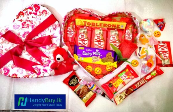 Chocolate  Love Gift Heart Box