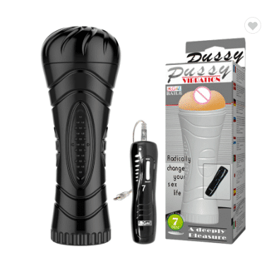 7-Frequency Pussy Male Masturbator Aircraft Cup in Sri Lanka - Automatic Vibrating Pleasure Toy - Sex Toys Sri Lanka