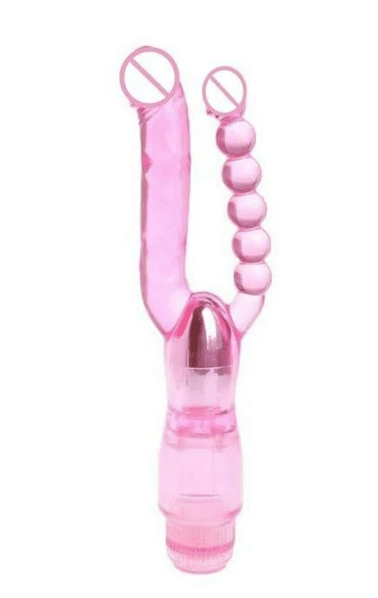 'Jelly Double Dildo in Sri Lanka – Flexible and Lifelike Dual-Ended Pleasure Toy' - sex toys, sex toy, sex toys sri lanka