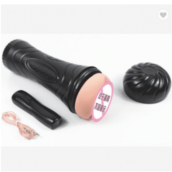 7-Frequency Pussy Male Masturbator Aircraft Cup in Sri Lanka - Automatic Vibrating Pleasure Toy - Sex Toys Sri Lanka