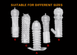 Reusable Crystal Condom & Penis Sleeve Extender in Sri Lanka - Sex Toys for Delaying Ejaculation and Enhancing Pleasure