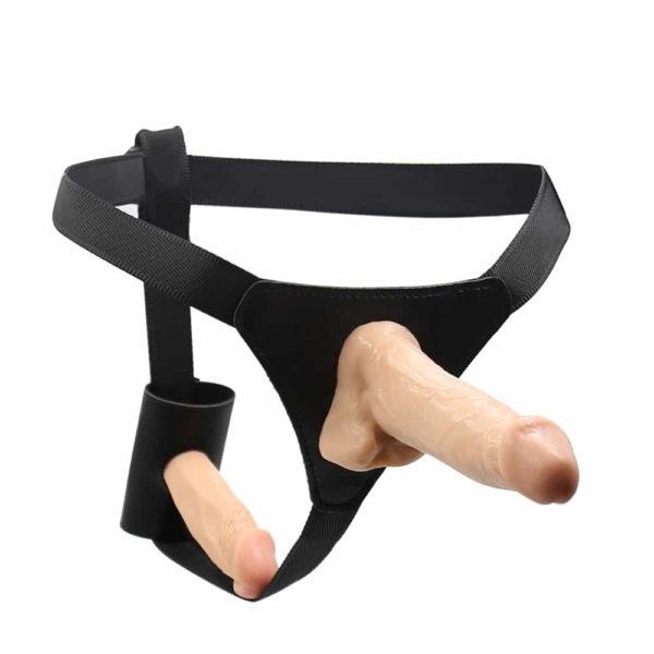 Strap-On Harness with Dildos in Sri Lanka – Adjustable and Versatile Pleasure Set for couples - sex toys sri lanka