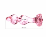 Crystal Glass Butt Plug in Sri Lanka - Elegant and Body-Safe Anal Toy - Sex Toys Sri Lanka