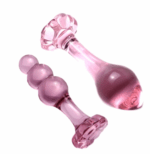 Crystal Glass Butt Plug in Sri Lanka - Elegant and Body-Safe Anal Toy - Sex Toys Sri Lanka