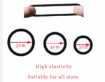 Male Reusable High Elastic Penis Ring in Sri Lanka - Sex Toy for Delayed Ejaculation and Enhanced Stamina