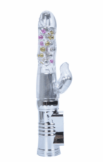 G-Spot Rabbit Vibrator (Gelly Type) for Women in Sri Lanka - Sex Toy Dual Vibration & USB Rechargeable