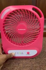 Olsenmark 6 Inch Reachargeble table mini Fan - Image 2