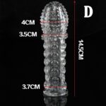 Men’s Reusable Condoms & Penis Extender Sleeve in Sri Lanka - Durable & Stretchable - Sex Toys Sri Lanka