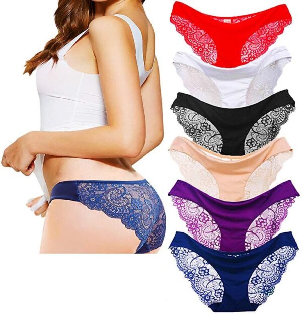 sexy panty with cotton and lace
