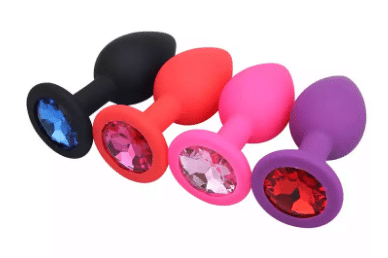 Small silicone anal plug for women in Sri Lanka