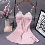 Summer Women Satin Night dress