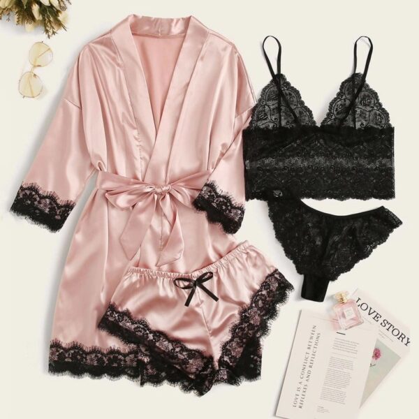 4 pcs set Night Dress1