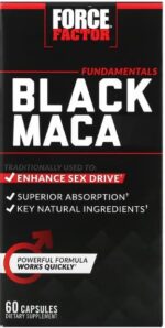 Black Maca Tablet - Natural Supplement for Strength and Stamina