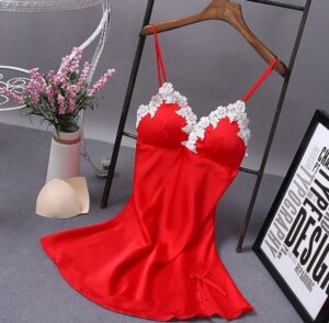 Summer Women Satin Night dress