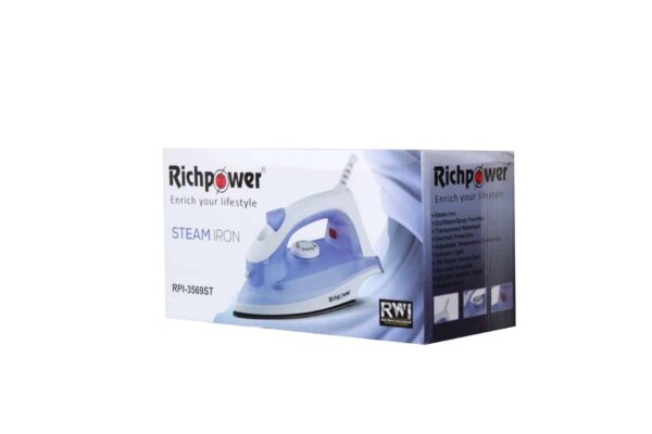Electric Steam Iron Richpower with Non Stick Soleplate