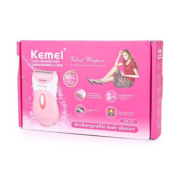 KM-187 Kemei Rechargeable Lady Shaver