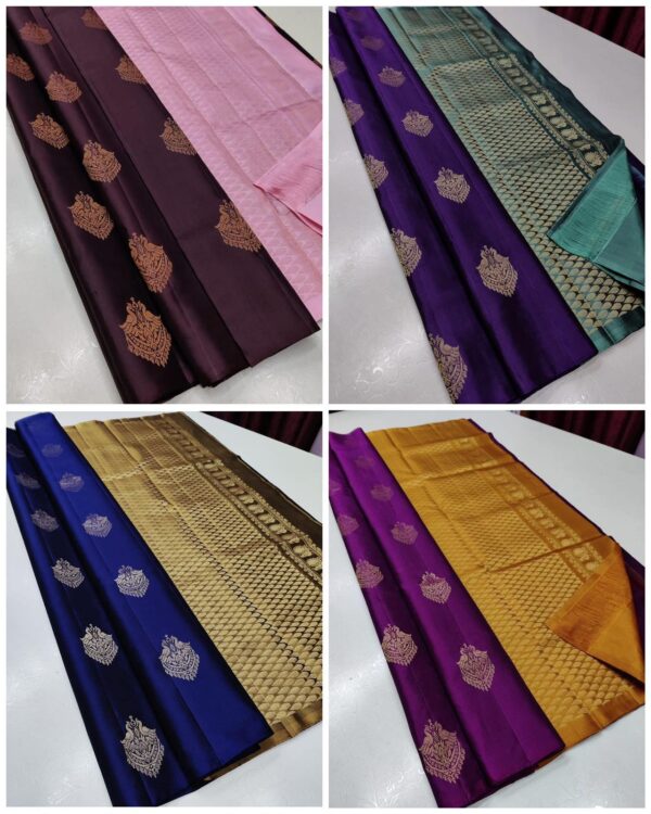 Litchi silk Saree