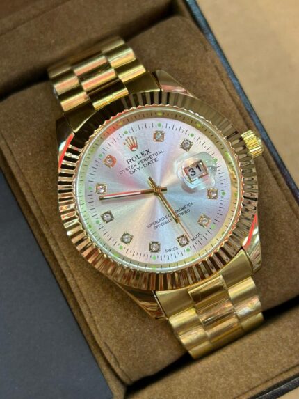 Rolex gents steel watch