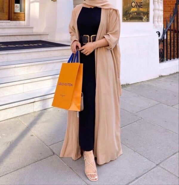 stylish coat abaya