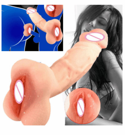 Realistic Penis Dildo, Realistic Vagina, Pocket Pussy Masturbator Adult Sex Toys - Sex Toys Sri Lanka
