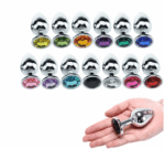 'Small Steel Anal Plug - Sex Toy Sri Lanka'