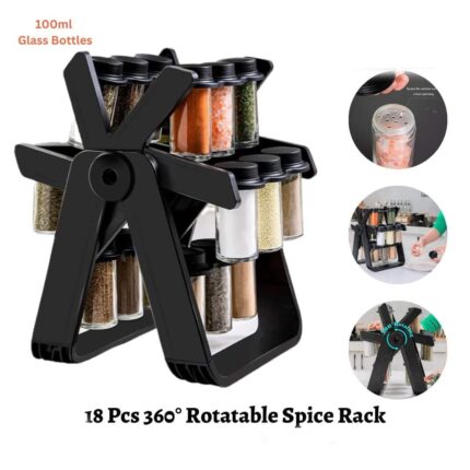 Rotatable Spice Rack-18 Pcs